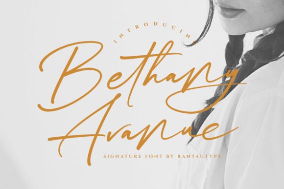 Bethany Avanue: A Modern Handwritten Font for Editorial Design