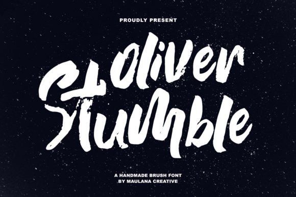 Bringing Oliver Stumble Font to Life in Handmade Shops