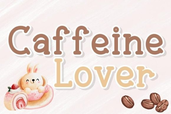 Caffeine Lover: A Bold Script Typeface for Web Design