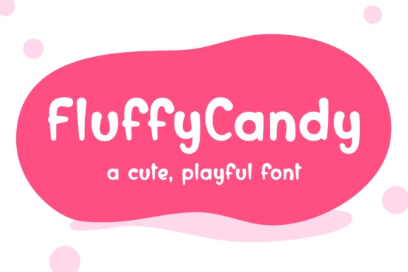 FluffyCandy: A Sweet Typeface for Modern Editorial Design