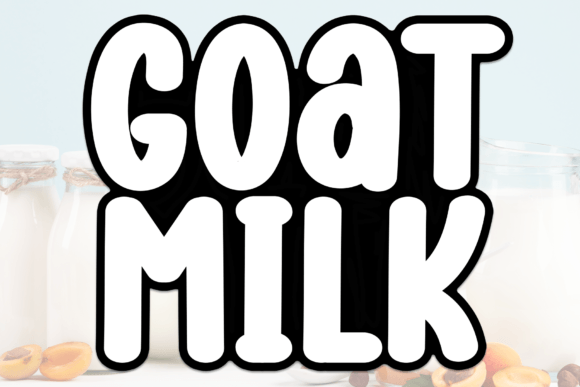 Goat Milk: A Sweet Handwritten Font for Makers