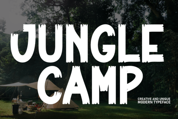 Jungle Camp: A Handwritten Font for Authentic Branding