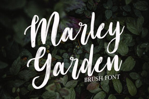 Marley Garden: A Quirky Handwritten Font for Makers