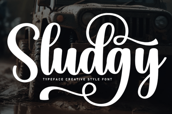 Sludgy: A Handwritten Typeface for Modern Editorial Design