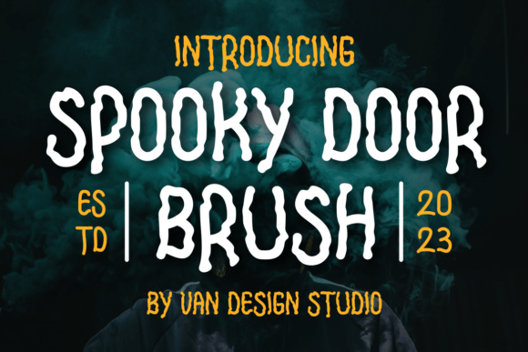 Spooky Door Brush Font Review for Web Designers