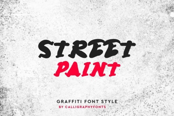 Street Paint Font: A Bold Digital Display Typeface Review