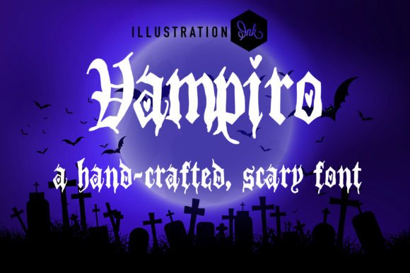 Vampiro Font Review: A Bold Typeface for Brand Identity