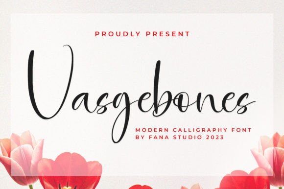 Vasgebones: A Refined Script Typeface for Editorial Design