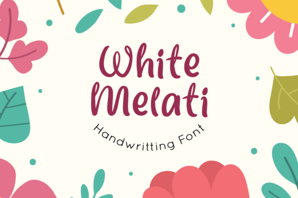 White Melati: A Playful Font for Your Brand Identity