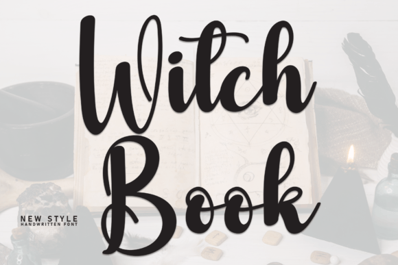 Witch Book Font: A Handwritten Typeface for Makers